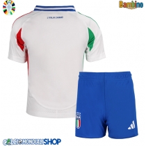 Maglie da calcio Italia Seconda Maglia Bambino Europei 2024 Manica Corta (+ Pantaloni corti)